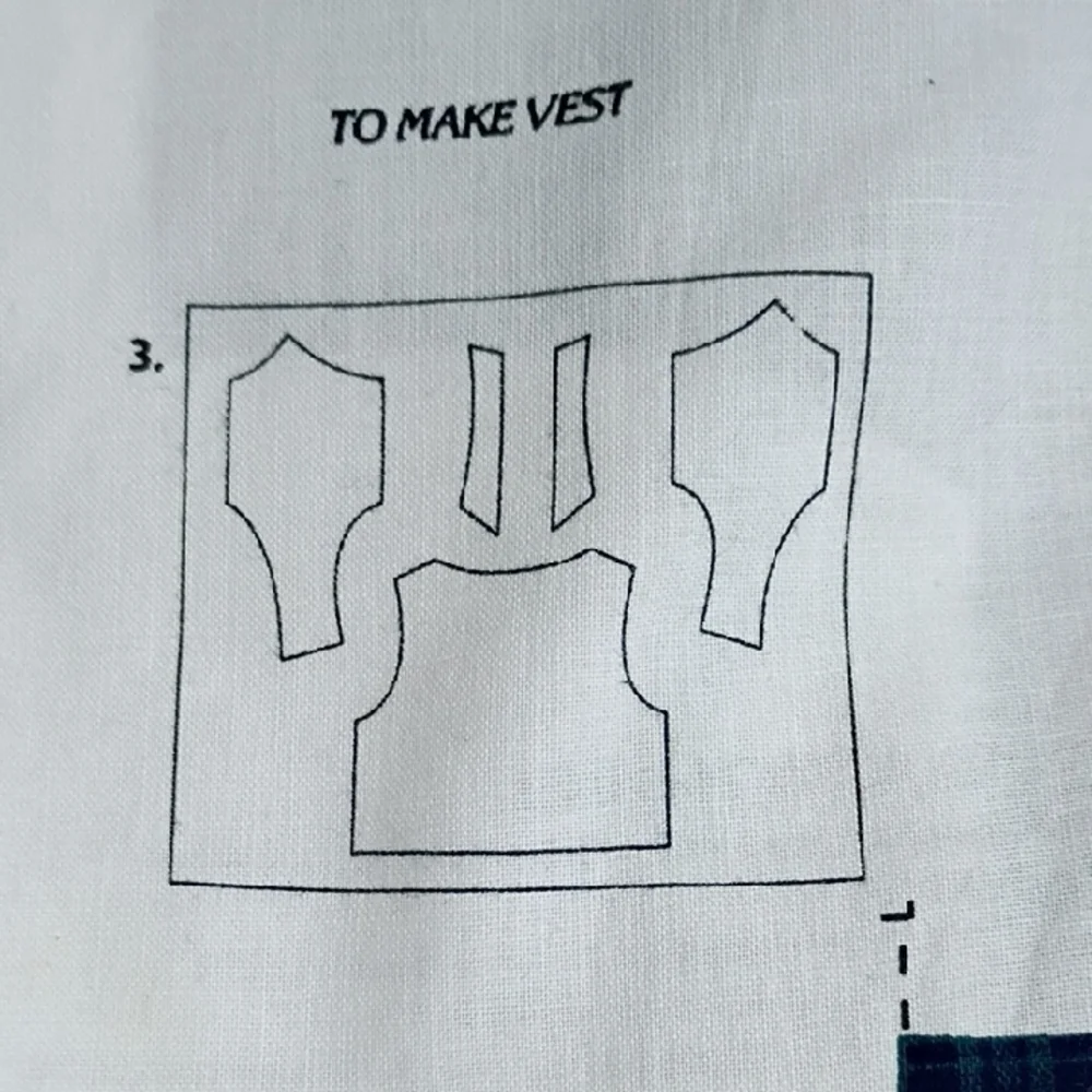 Colorful Patterned Vest Design - Picture 2 of 4